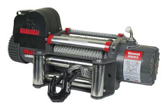 Warrior Winches Samurai 9500lb Premium Vinsch, 12V stålvajer
