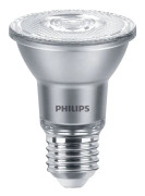 Philips LED Classic - LED-spotlight - form: PAR20 - klar finish - E27 - 6 W (motsvarande 50 W) - klass F - varmt vitt ljus - 2700 K