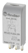 Finder Insticksmodul med LED, med frilöpande diod 99.02.9.024.99 Ljusfärg: Grön Passar till följande modeller: Finder 9