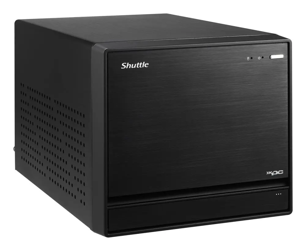 Shuttle XPC cube SW580R8 - Barebone - Mini PC - LGA1200 socket - Intel W580 - ingen CPU - RAM 0 GB - GigE, 2,5 GigE