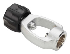 Oms Din/int Adapter 230 Bar Svart,Silver