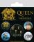 Queen Classic Mixed Badge Set