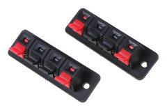 30pcs WP4-4 4-Position Spring Wiring Speaker Clip Aging Test Column