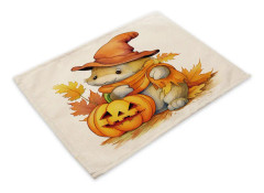 4-pack Halloween bordstabletter 42*32cm