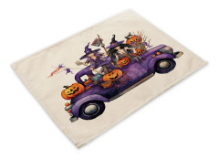 4-pack Halloween bordstabletter-42*32cm