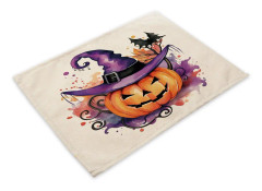 4-pack Halloween bordstabletter-42*32cm