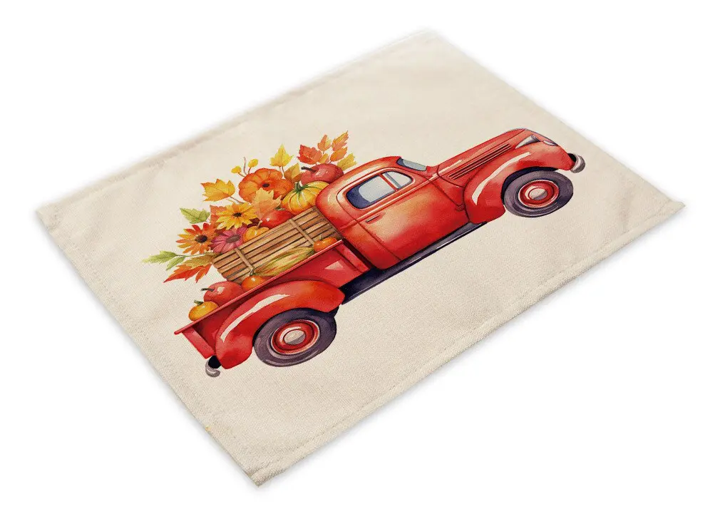 4-pack Halloween bordstabletter 42*32cm