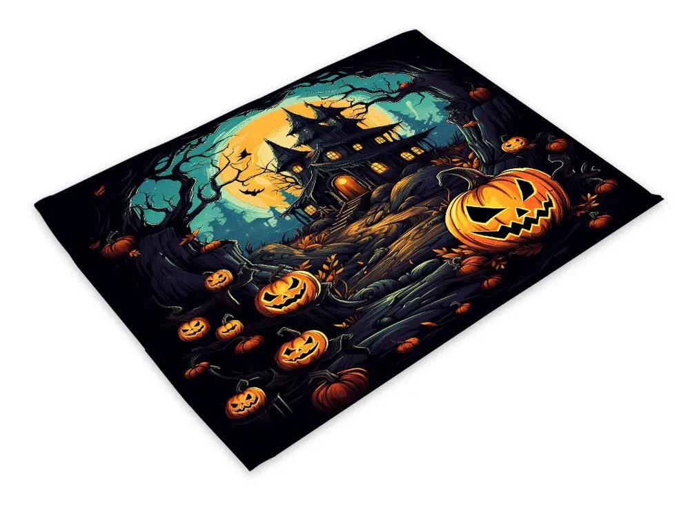 4-pack Halloween bordstabletter-42*32cm
