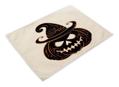 4-pack Halloween bordstabletter-42*32cm