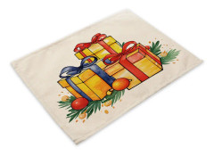 Tomtetryck bordstabletter 4-pack