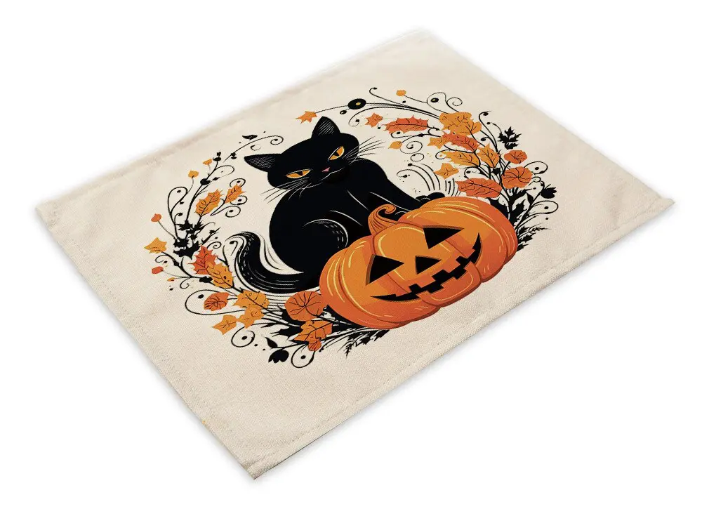 4-pack Halloween bordstabletter 42*32cm