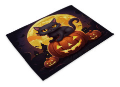 4-pack Halloween bordstabletter-42*32cm
