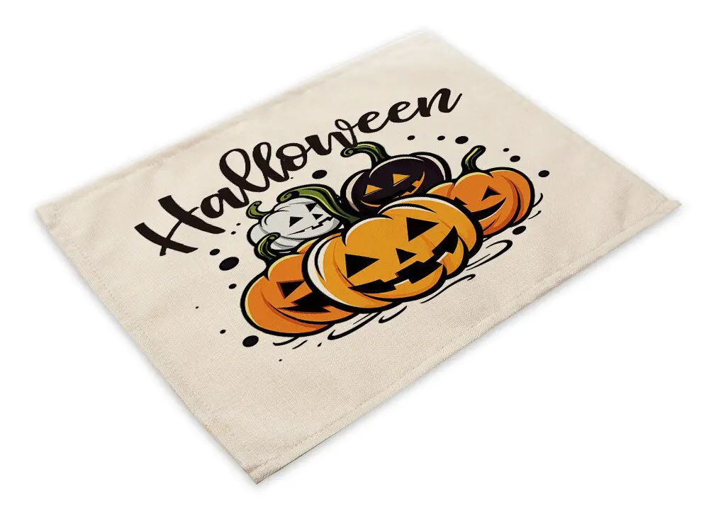 4-pack Halloween bordstabletter 42*32cm