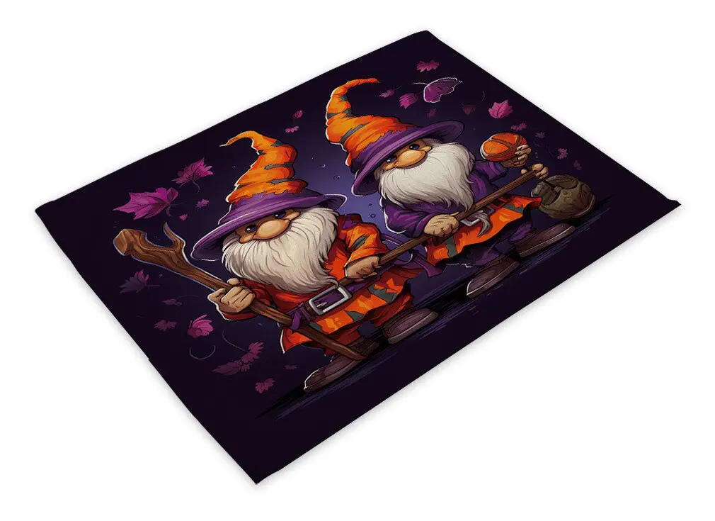 4-pack Halloween bordstabletter 42*32cm