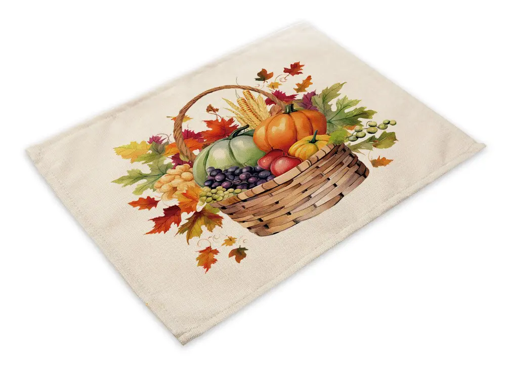 4-pack Halloween bordstabletter 42*32cm