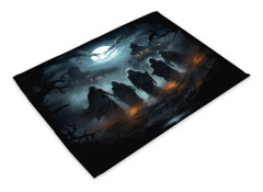 4-pack Halloween bordstabletter-42*32cm