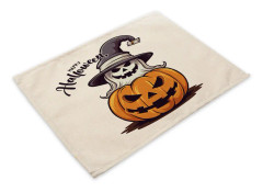 4-pack Halloween bordstabletter 42*32cm