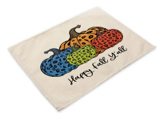 4-pack Halloween bordstabletter-42*32cm
