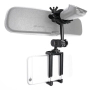 5 PCS Car Rearview Mirror Phone Suction Cup Holder