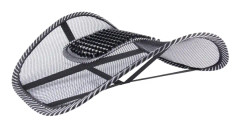 Car Season Universal Ice Milk Mesh Breathable Massage Waist Pillow Mat