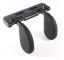 A02 Adjustable Car Auto U-shaped Memory Foam Neck Rest Cushion Seat Pillow(Black)