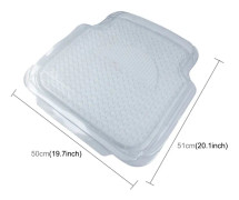 5 PCS Universal PVC Auto Car Floor Mat Fit Most Cars, SUVs, Vans and Trucks
