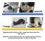 Multi-function Car Seat Back Fan Hanger Holder (Beige)