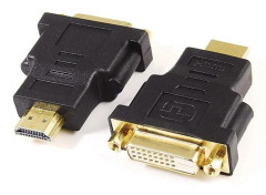 DVI D, DVI-D hona till HDMI hane adapter