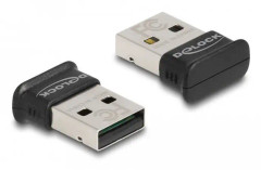 Delock USB Bluetooth 5.0-adapter klass 1 i mikrodesign - räckvidd upp till 100 meter (61024)