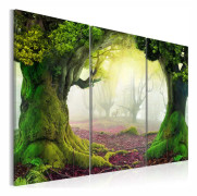 Tavla - Mysterious forest - triptych
