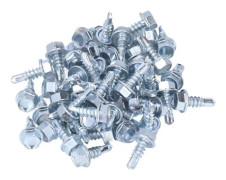 SALALIS kolstålskruvar - 250 st M4,2x13mm borrskruvar Galvaniserad kolstålskruvbyte