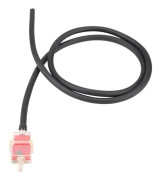 SALALIS Bränslefilter 6mm 6mm 1-4 tum Motorcykel Scooter Fyrkantig Röd Bränslefilter Auto Hand Bränselslang Röd