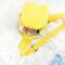 Children Casual Messenger Bag Single-shoulder Coin Chest Bag(Yellow)