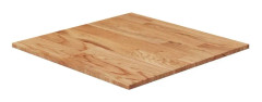 vidaXL Fyrkantig bordsskiva ljusbrun 40x40x1,5cm behandlad massiv ek