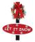 Gatlykta med jultomte 175 cm LED