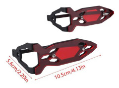 Omabeta 2st Motorcykel Blinkers Lamp Protector Motorcykel Refitting Ersättning för R1200GS R1250GS ADV (Front Röd)
