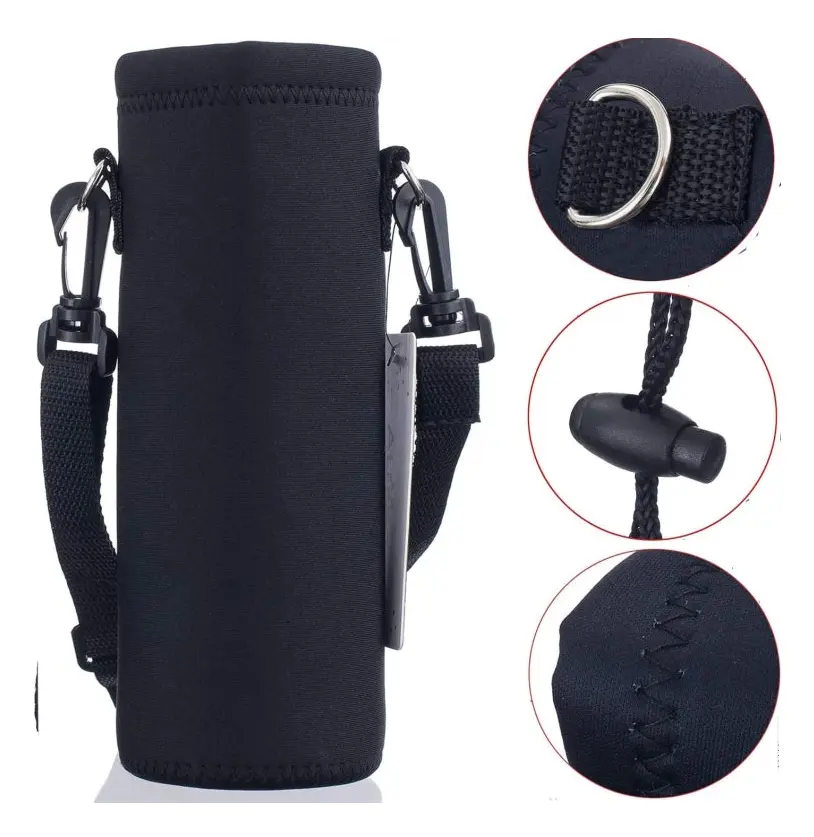 5 PCS Diving Material Outdoor Strap Cord Crossbody Cup Cover 550ml