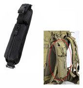 Outdoor Sports Backpack Shoulder Strap Phone Bag Sundry Kit, Size:One Size(Black)