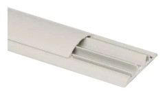 Heidemann 09803 Gulvkanal (L x B x H) 2000 x 50 x 12 mm 1 stk Grå