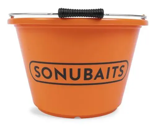 Sonubaits groundbait hink - röd - 17 l