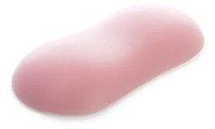 Creative Wristband Cute Silicone Hand Pillow Crystal Wrist Mouse Holder, Size: 12.7x6.2x1.8cm, Colour: Pink