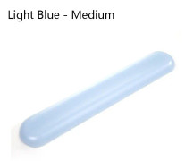 Creative Wristband Cute Silicone Hand Pillow Crystal Wrist Mouse Holder, Size: 36 x 6.8 x 1.75cm, Colour: Light Blue-Medium