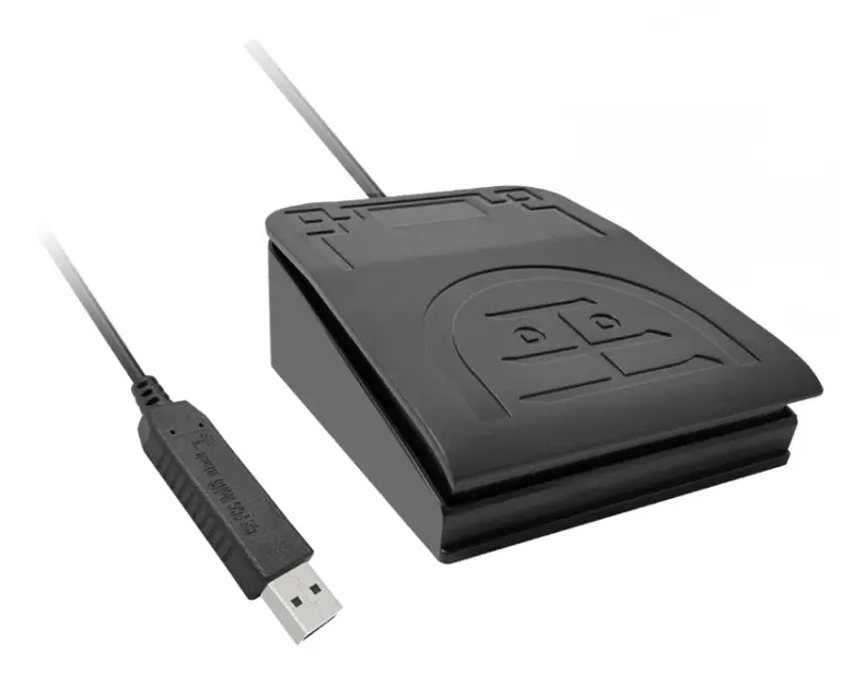 FS2017 Pcsensor USB Foot Pedal Control Switch Keyboard Adapter For Computer(Sound)