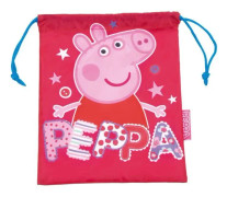 PEPPA PIG - Snackpåse 26,5 x 21,5 cm