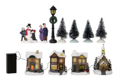Julby med LED belysning