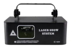 500mw RGB Laserstråle Linjeskanner Projektor - DJ Disco Scenbelysning Effekt för Fester, Bröllop, Helgdagar & Klubbar