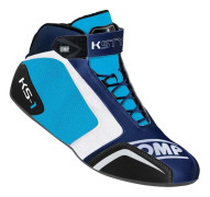 Racing Ankle Boots OMP KS-1 (Size 45) Cyan Navy Blue