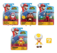 Super Mario 4 Inch Figure W30, Asst.