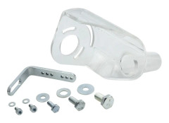 wolfcraft GmbH 4399000, Dammutsugningshölje, Varje varumärke, 115 and 125 mm angle grinder, Transparent, Plast, 1 styck