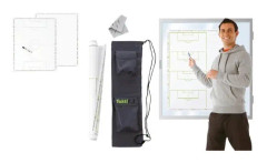 Tremblay CT Taktifol raderbara resultattavlor och timer för basket - Vit - 60x80 cm